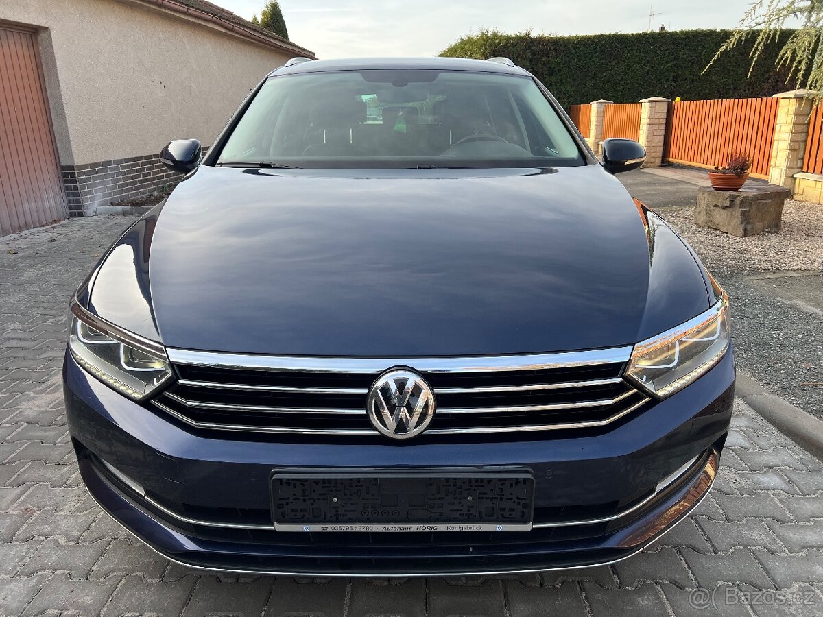 VW Passat B8 Variant, Highline, 2.0tdi, 110kw, servis jen VW - 2