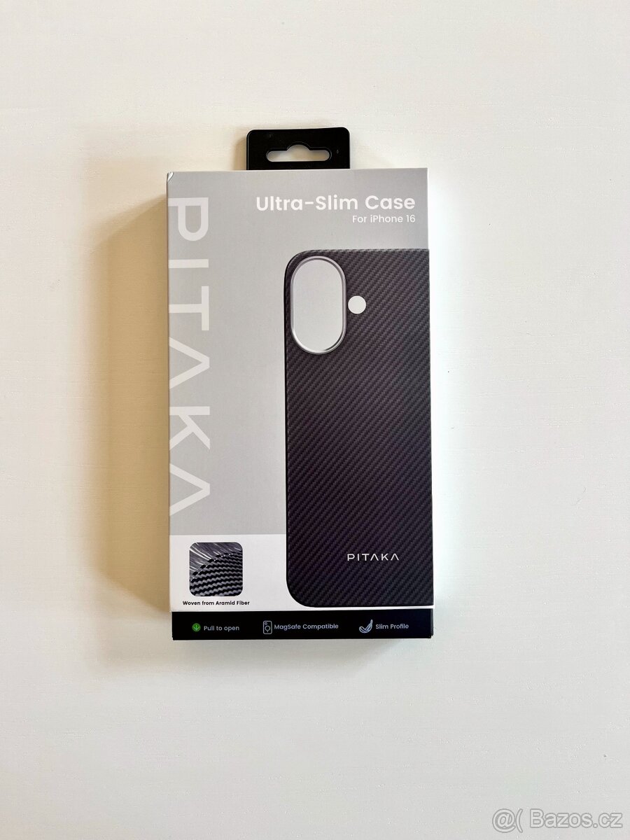 Pitaka Ultra-Slim Case MagSafe kryt pro iPhone 16 - ZÁRUKA - 2