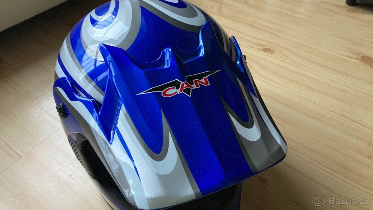 Nová motokrosová helma Can Vel S 55-56 - 2