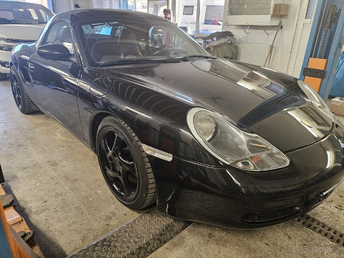 Porsche Boxter 986 černa perlet,Hardtop - 2
