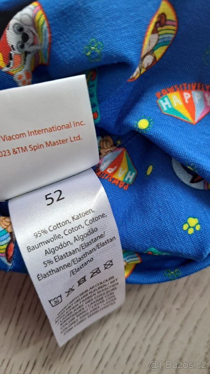 Jarní čepice TLAPKOVÁ PATROLA - 2