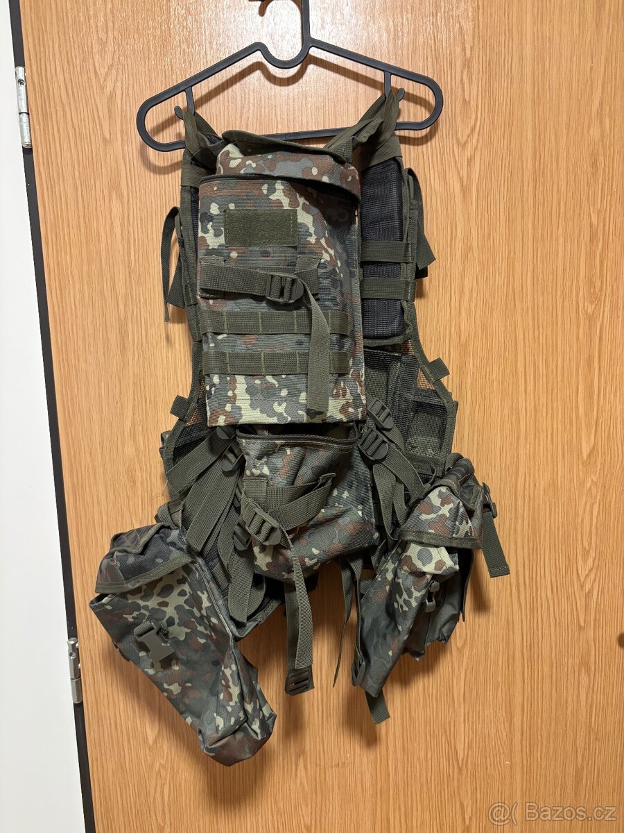 Taktická vesta + WADSN světlo + CO₂ zásobník set - 2