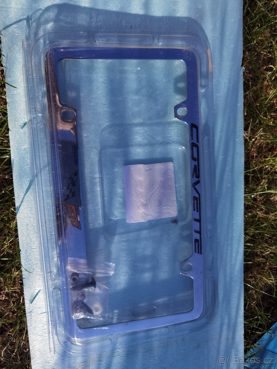 Corvette - rámeček americké SPZ - 2