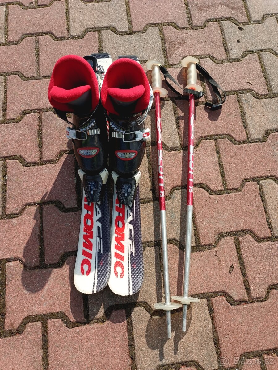 Dětské lyže přeskáče a hůlky - 2