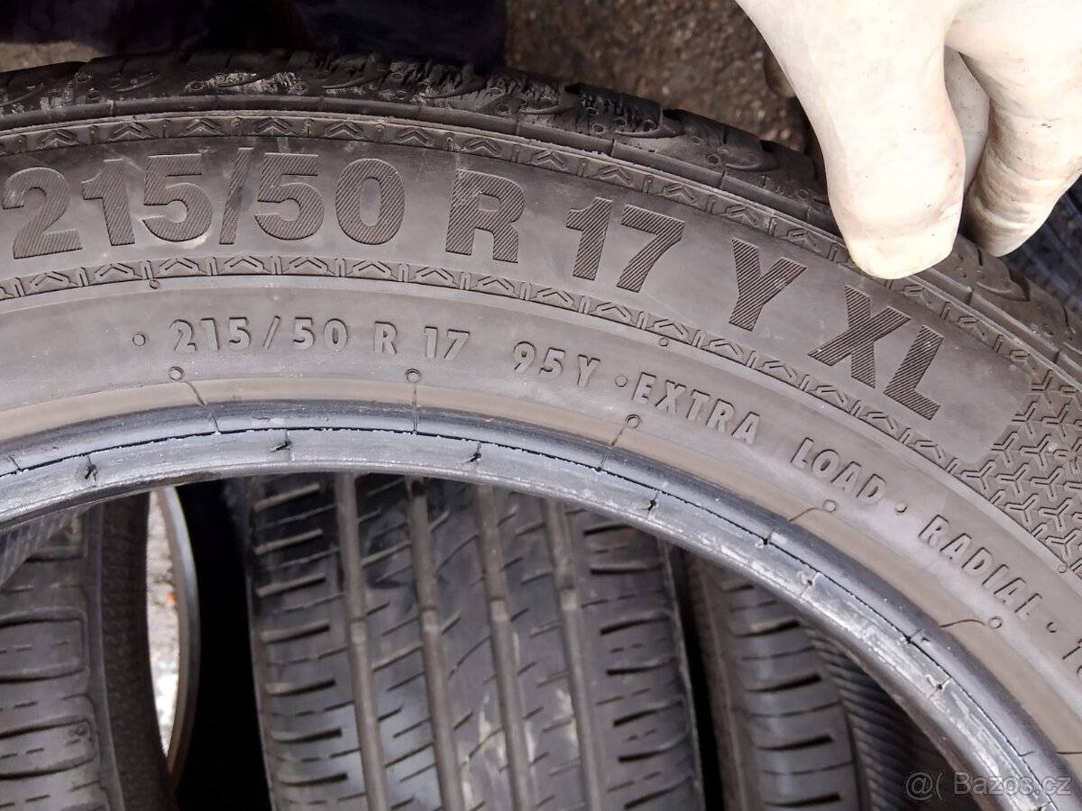 215/50/17 95y Barum - letní pneu 2ks - 2