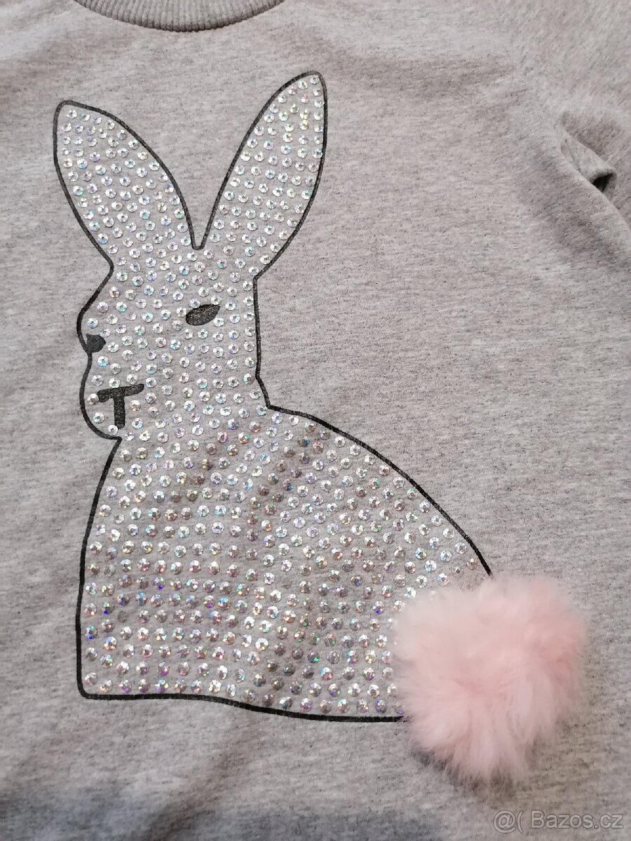 Dívčí mikina vel. 122-128 - 2