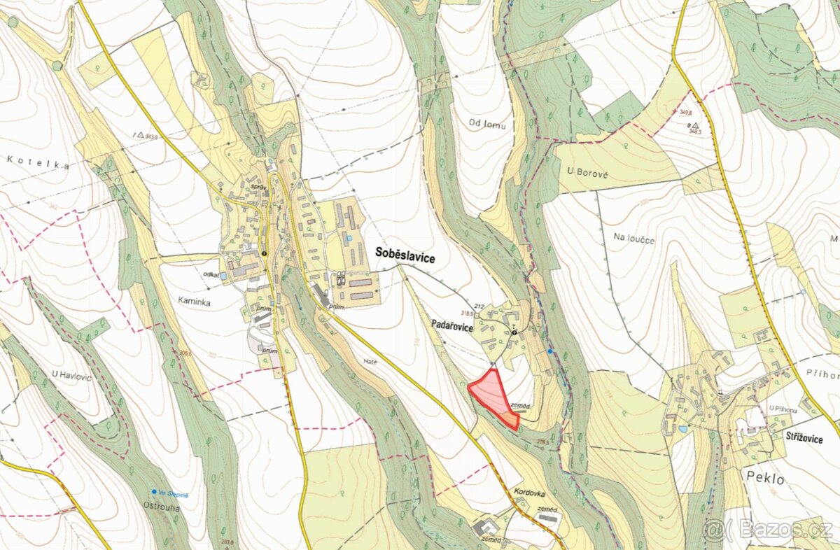 Zemědělská půda, prodej, Soběslavice, Liberec - 2