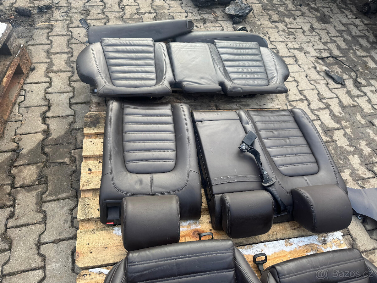 sedačky volkswagen passat B7 combi -kůže - 2