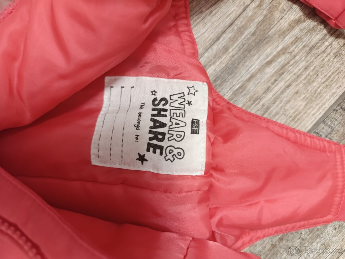 F&F Oteplovačky 12-18 měsíců - 2