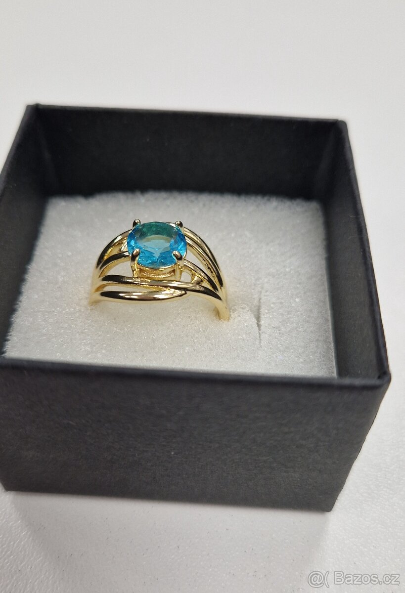 Krásný pozlacený prsten Butik - 2
