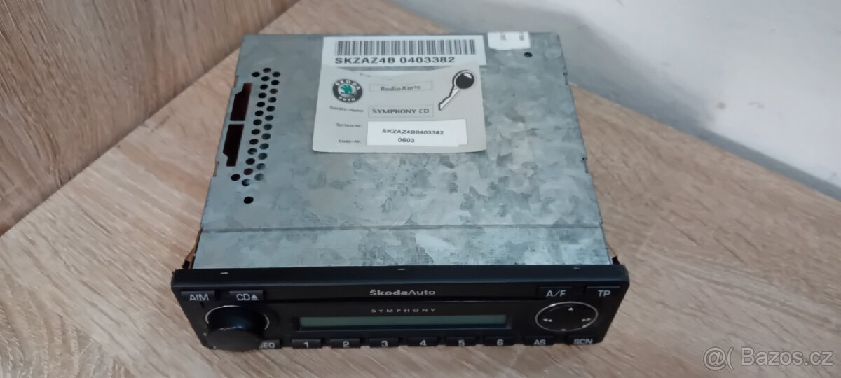 Autorádio Škoda Symphony - 2