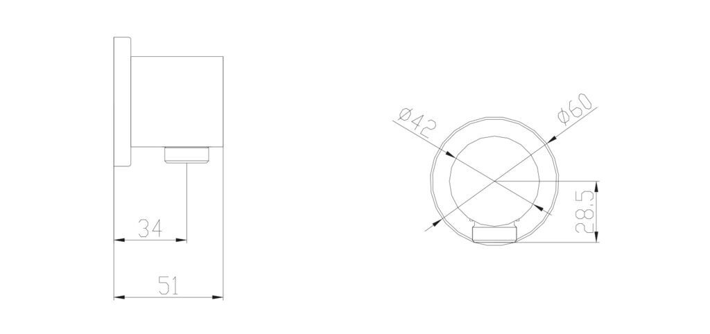 Kruhový vývod sprchy - 2