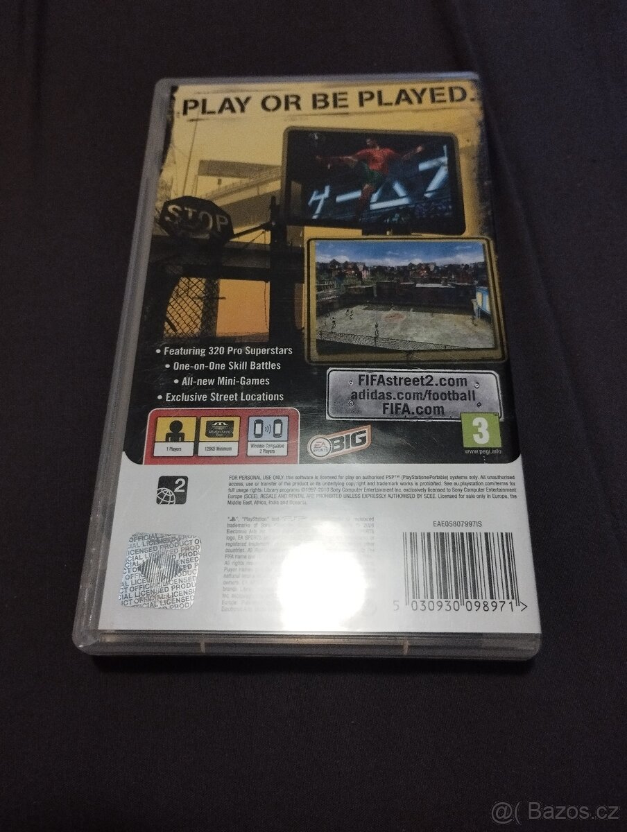 PSP Hra - FIFA Street 2. - 2