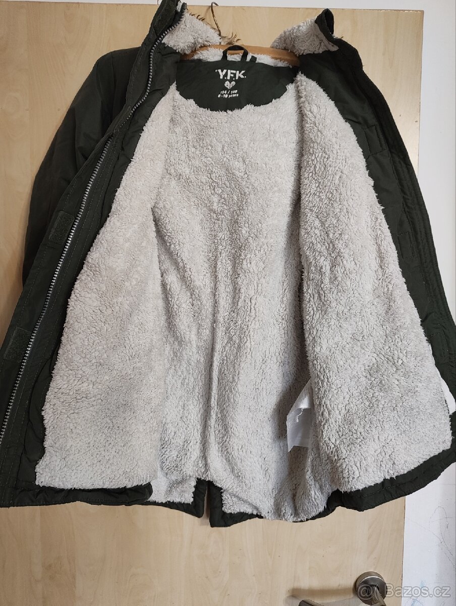 bunda / kabát vel 134/140 - 2