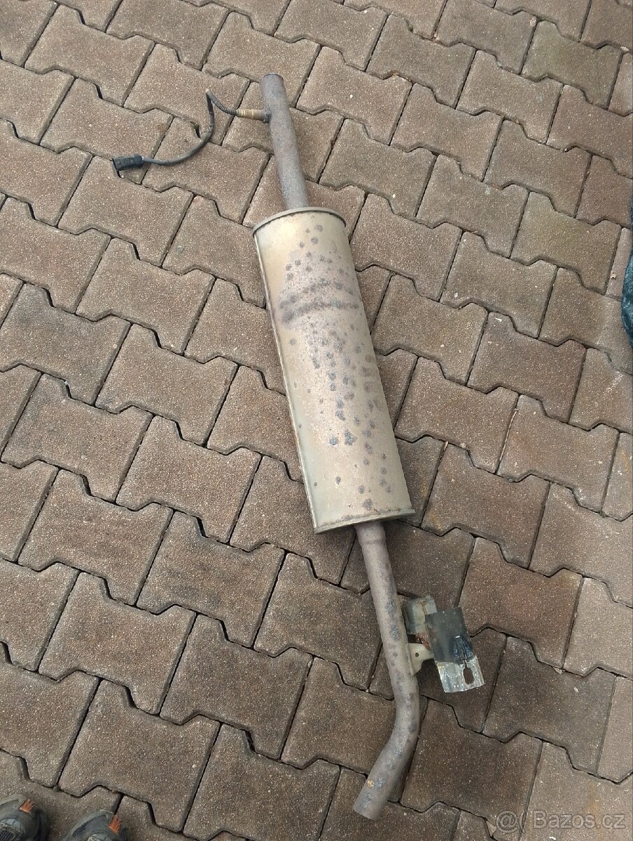Střední tlumič výfuku Renault modus - 2
