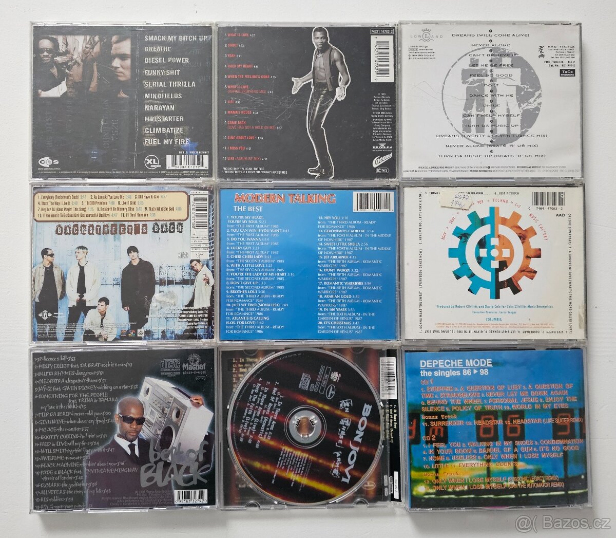 PRODÁM 9KS CD - EURODANCE, DEPECHE MODE, PRODIGY... - 2