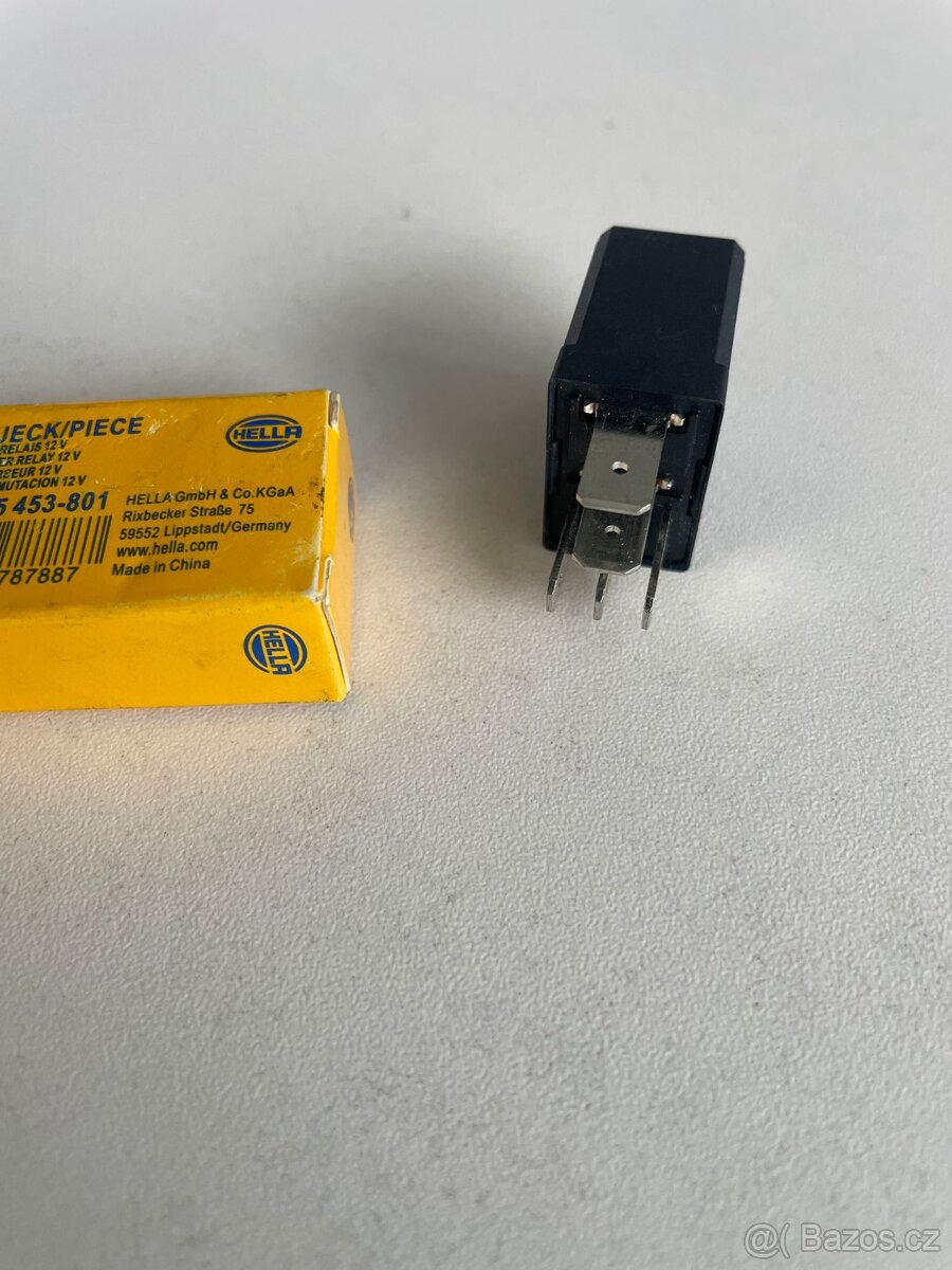 Relé 12V 20/35A 4RD965453-801 HELLA - 2