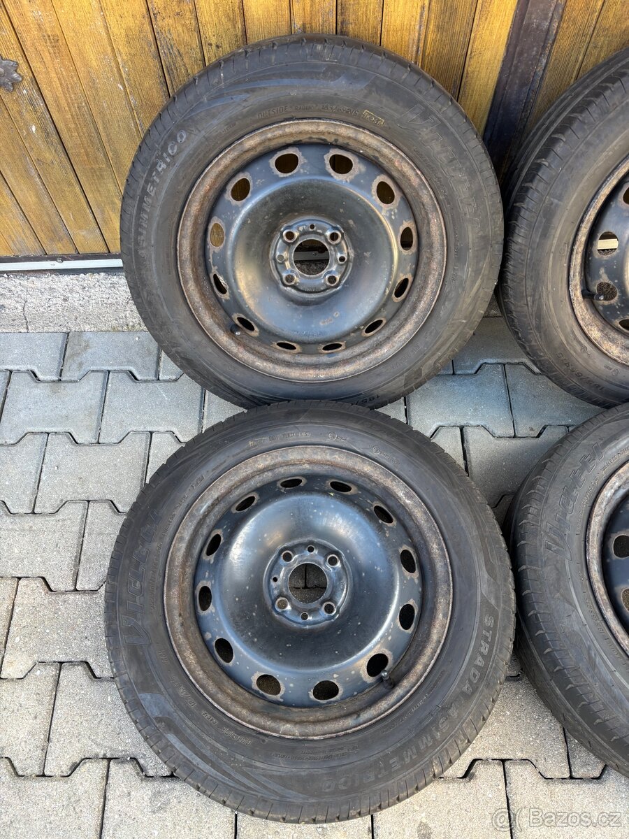 Plechová kola 185/65 R15 4x98 - 2