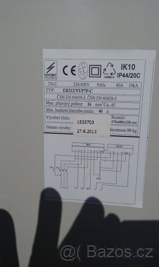 rozvačeč + skřín HUP - 2