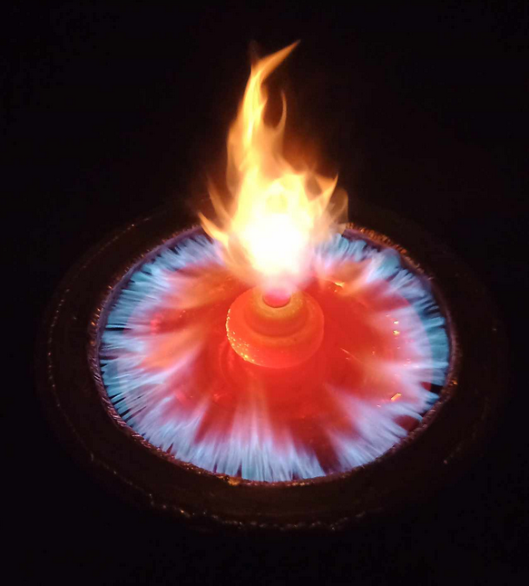Olejový vírový pyrolytický hořák Zejda - 2