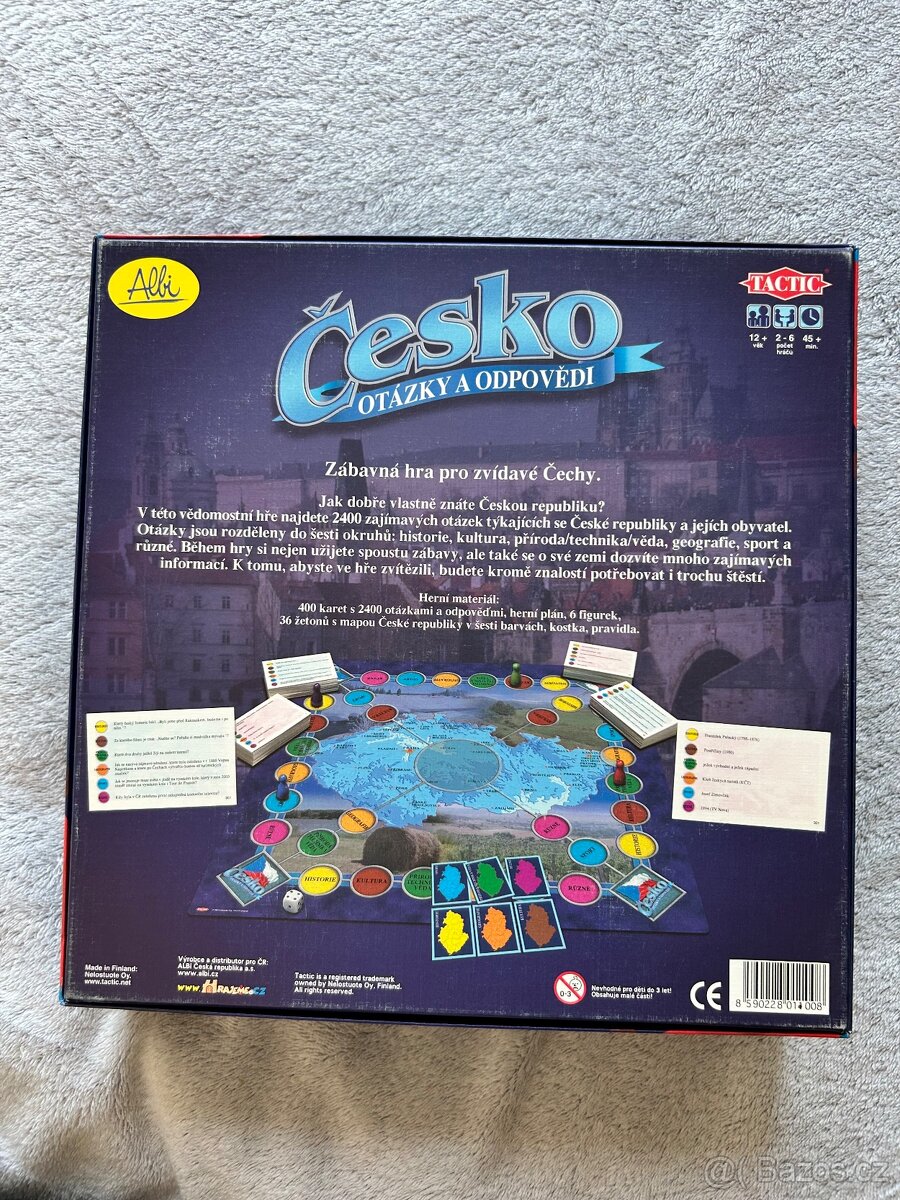 Hra Česko Otázky a odpovědi - 2