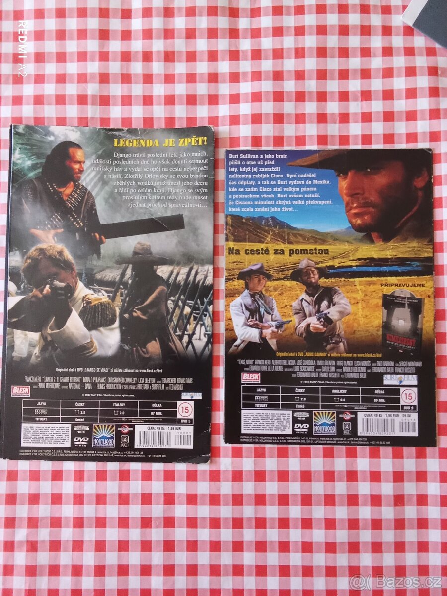 2 DVD DJANGO (POŠETKY) - 2