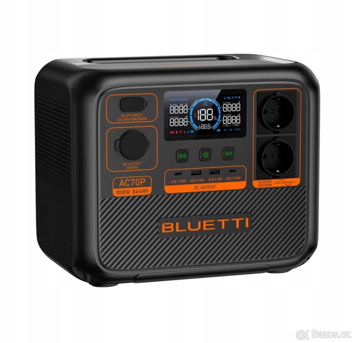 Bluetti Portable Power Station AC70P - 864Wh✅ - 2