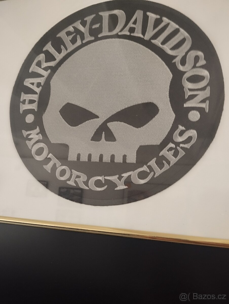 Harley Davidson velká nášivka - 2