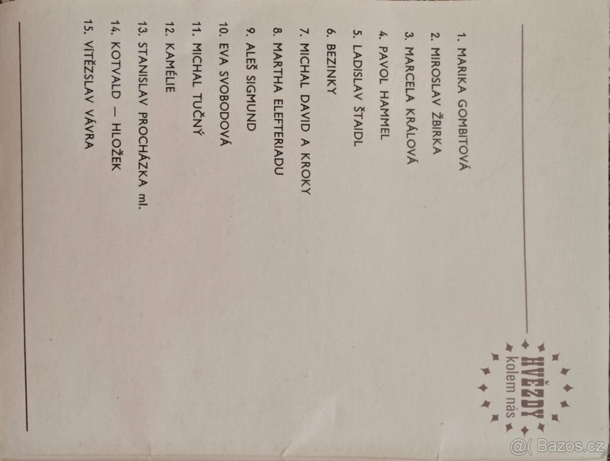 FOTA HVĚZD 70. - 80. LET - 2