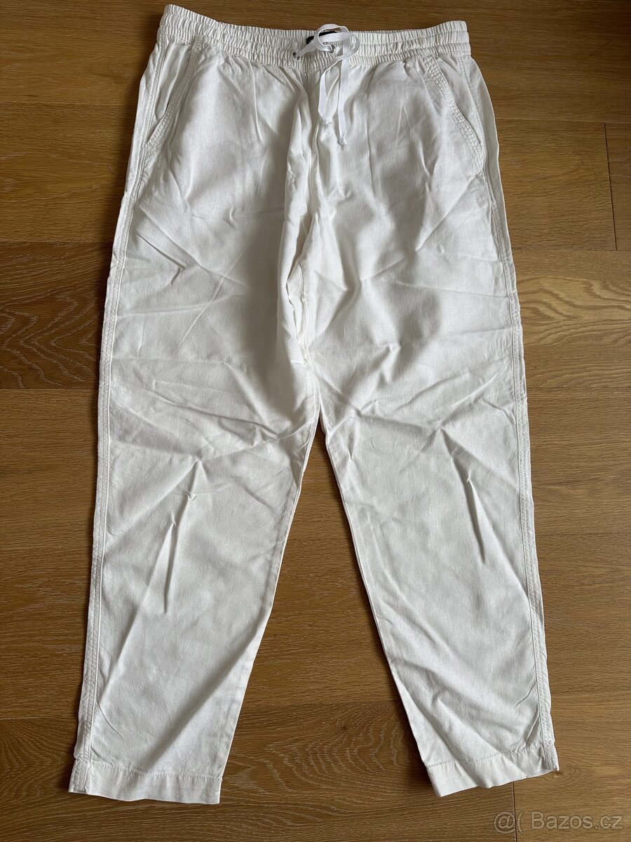 Lněné kalhoty Marks Spencer - 2