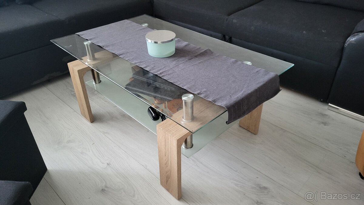 Konferenční stolek dub Sonoma (Rezervováno) - 2