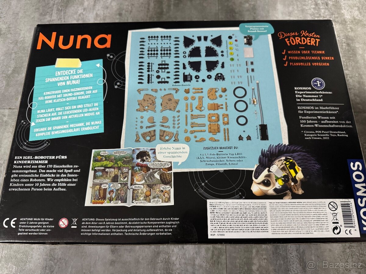 Robot Nuna Ježek v dětském pokoji pc:1200,- NOVÝ - 2