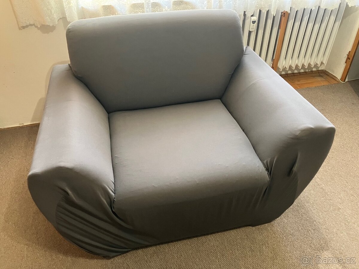 3místná sedací souprava + křeslo Tub, Asko - 2