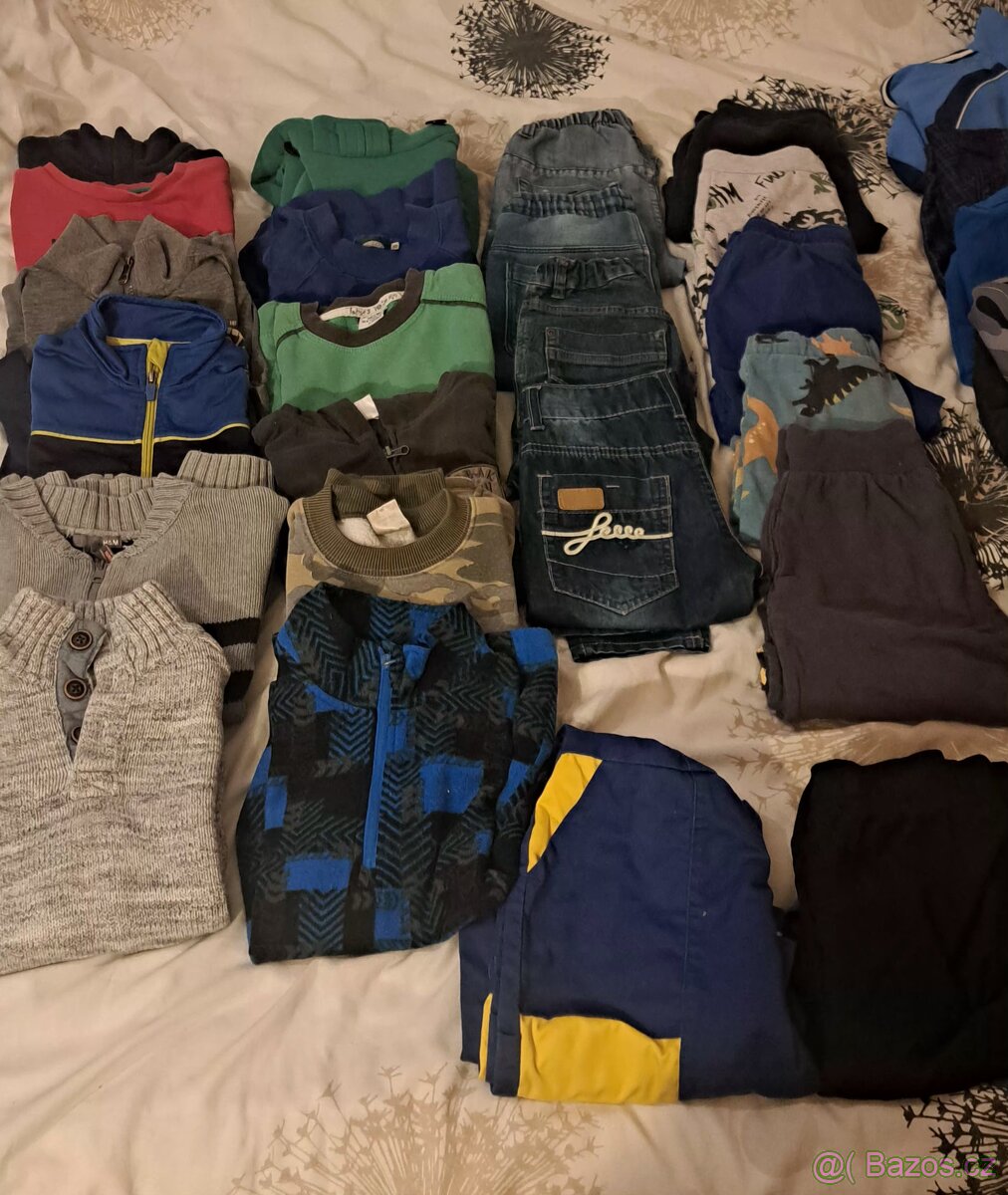 Balik oblečení kluk 122 az 128 něco 134 - 2