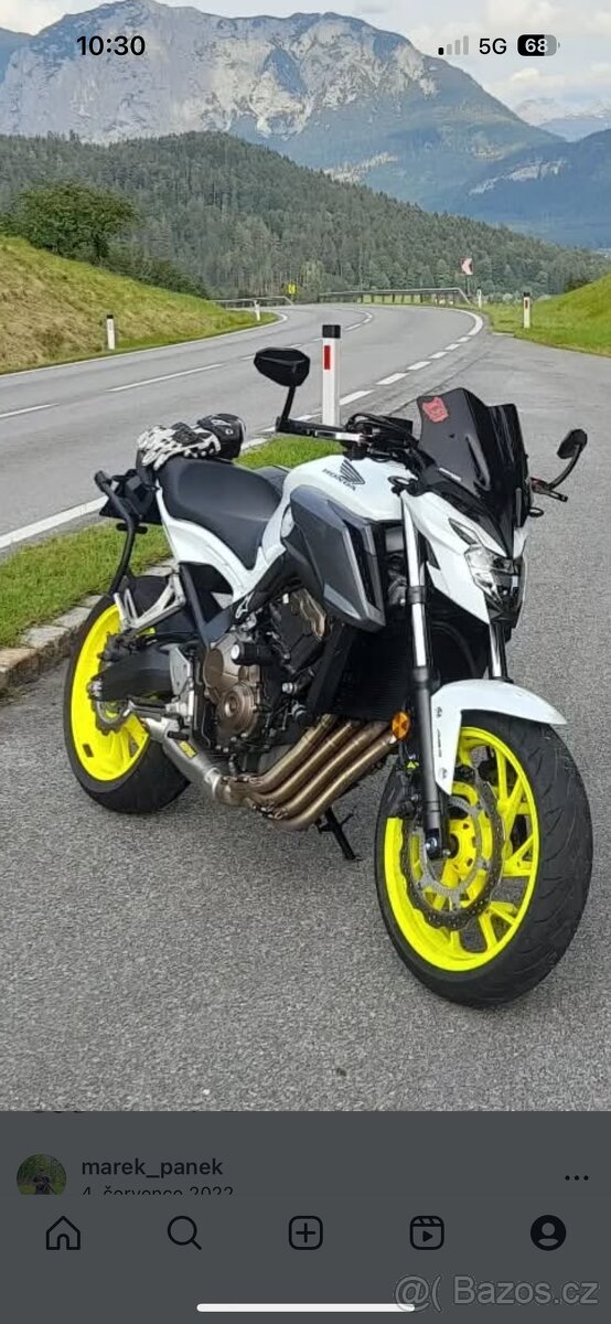 Prodám výfuk Akrapovič na honda cb650 2014/2022 - 2