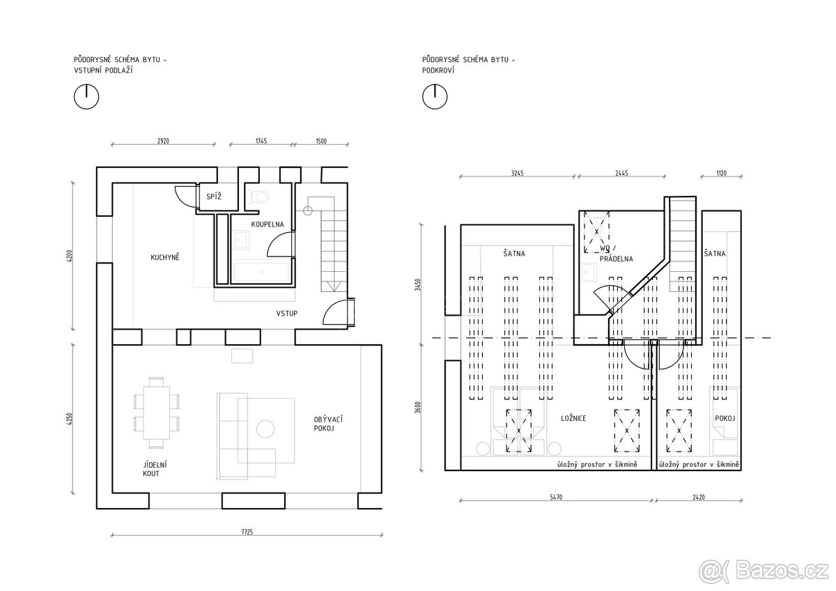 Prodej mezonetového bytu 3+1 v obci Bohumil - 2