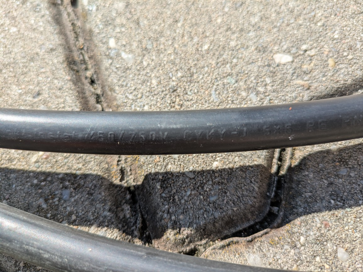 Kabel CYKY-J 5x6 (C) - 2