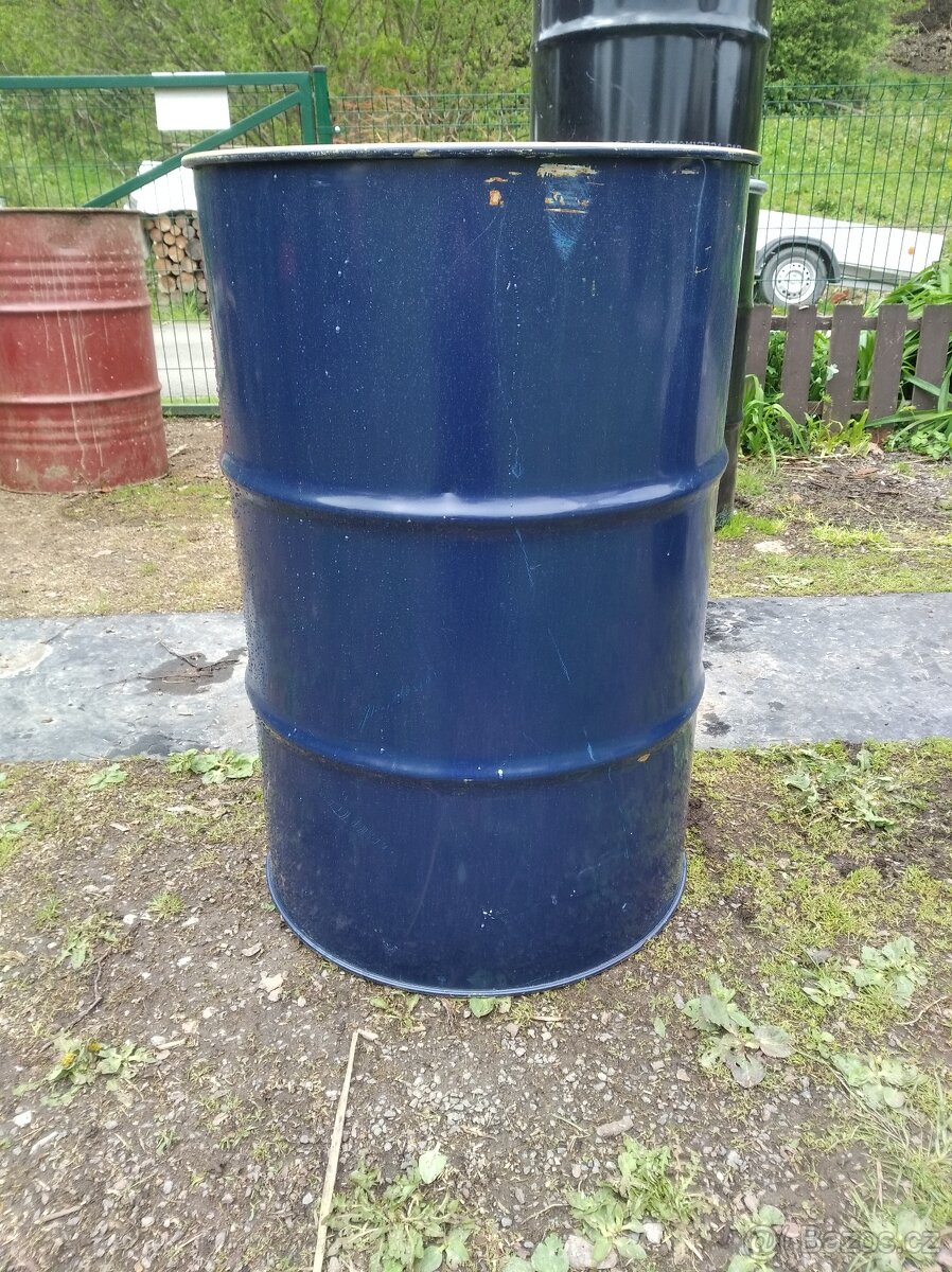 plechovy sud 200 litru - 2