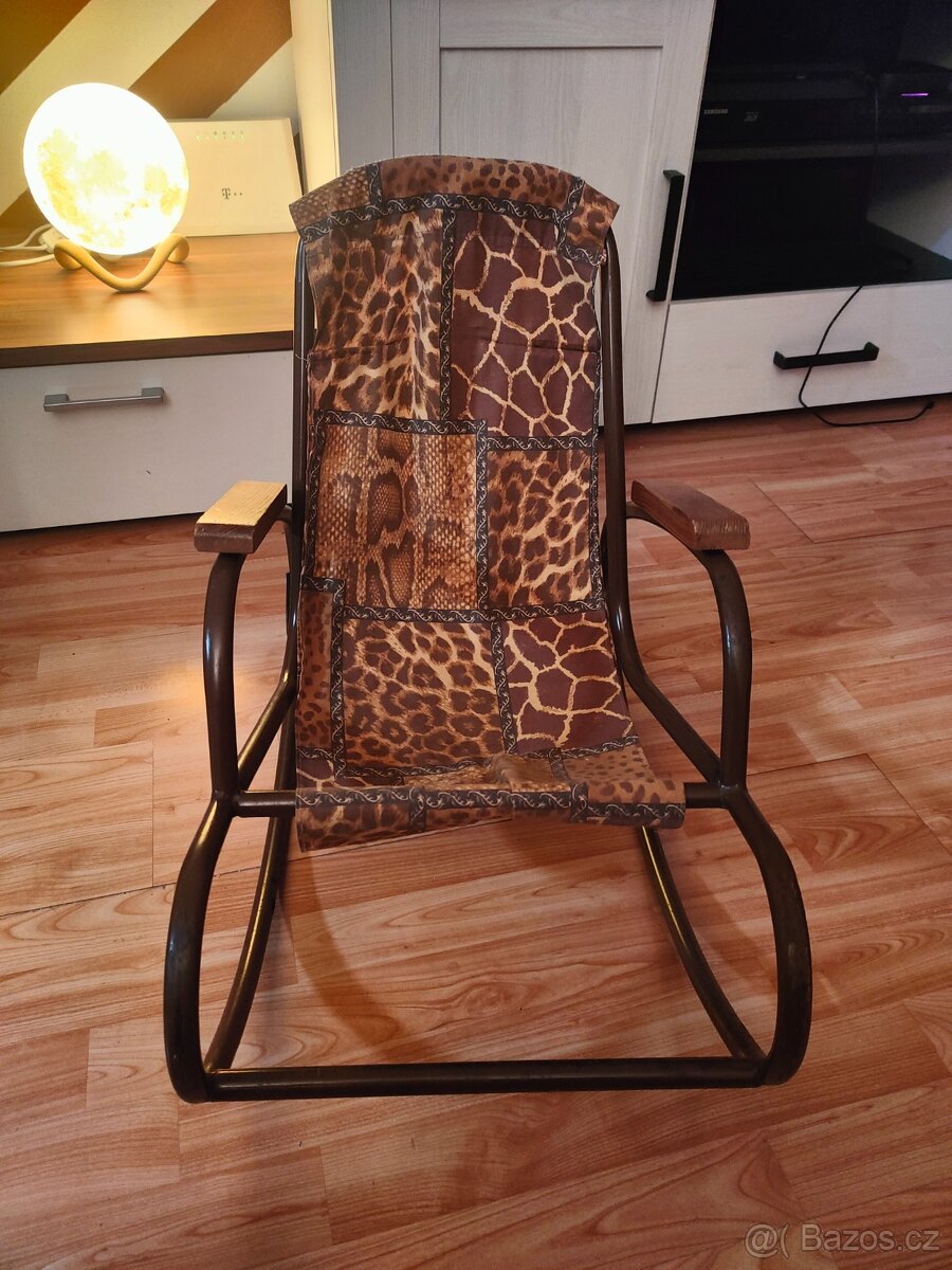 Retro houpací křeslo pro děti - 2