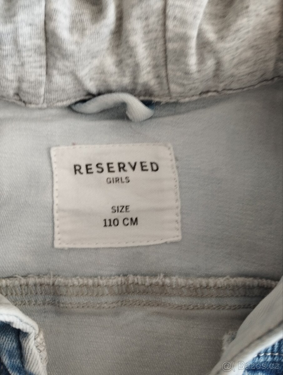 Dívčí džínová bunda Reserved 110 - 2