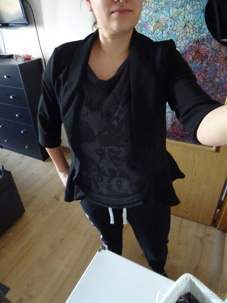 Sako, blejzr s volánovým lemem - 2