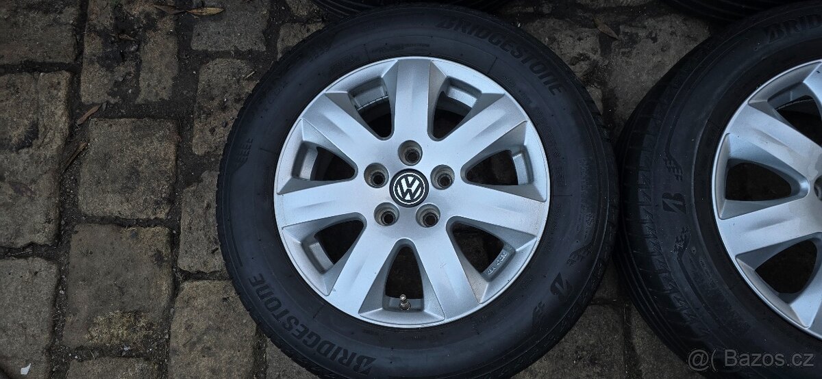 15" disky 5x112 + letní 195/65/15 - pošlu - 2