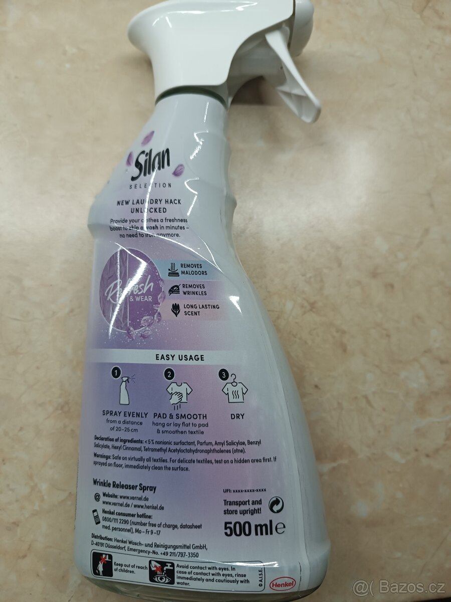 Tekutá žehlička Silan 500 ml - 2