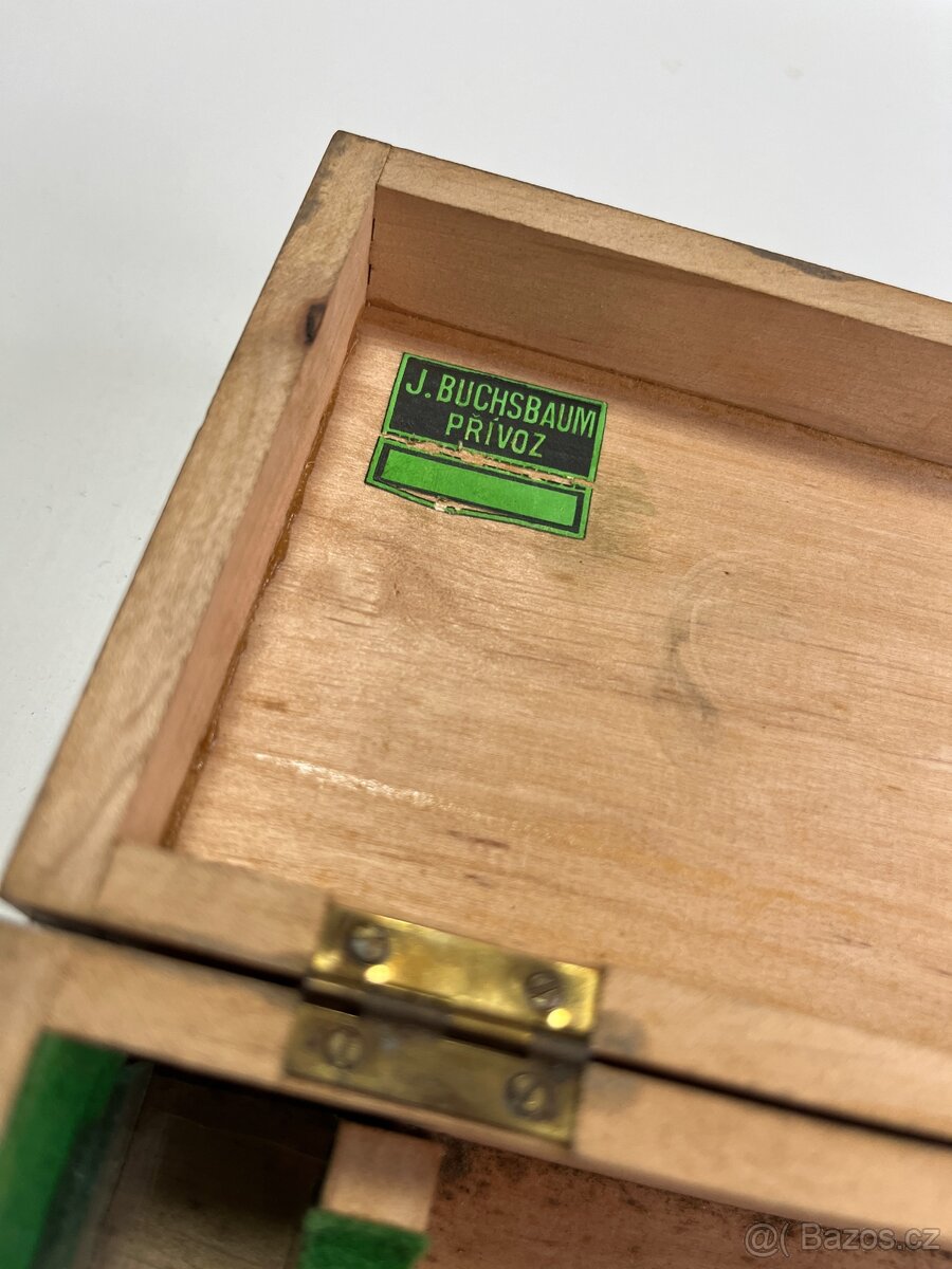 Starožitný mosazný microskop - 2