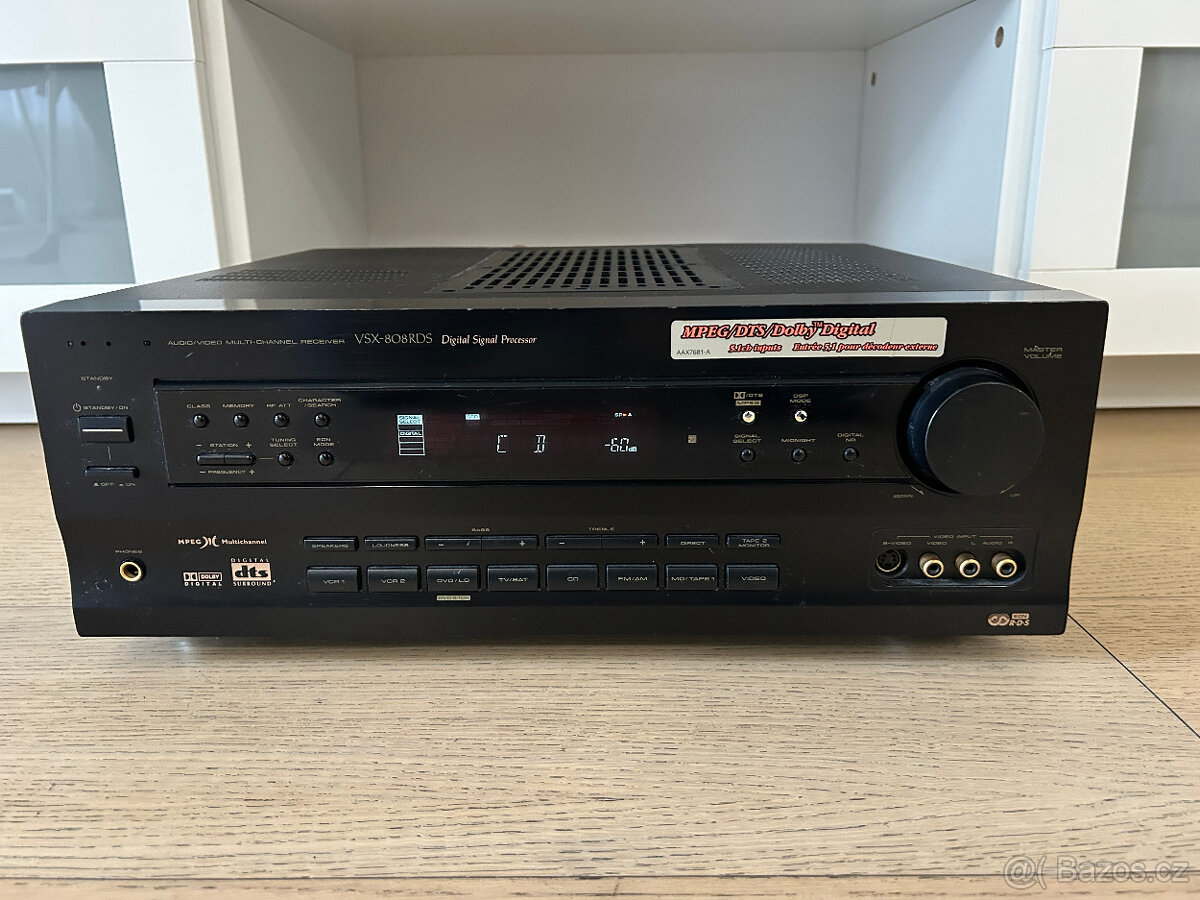PIONEER VSX-808RDS DTS, Dolby Digital , RDS, DSP, Mpeg multi - 2