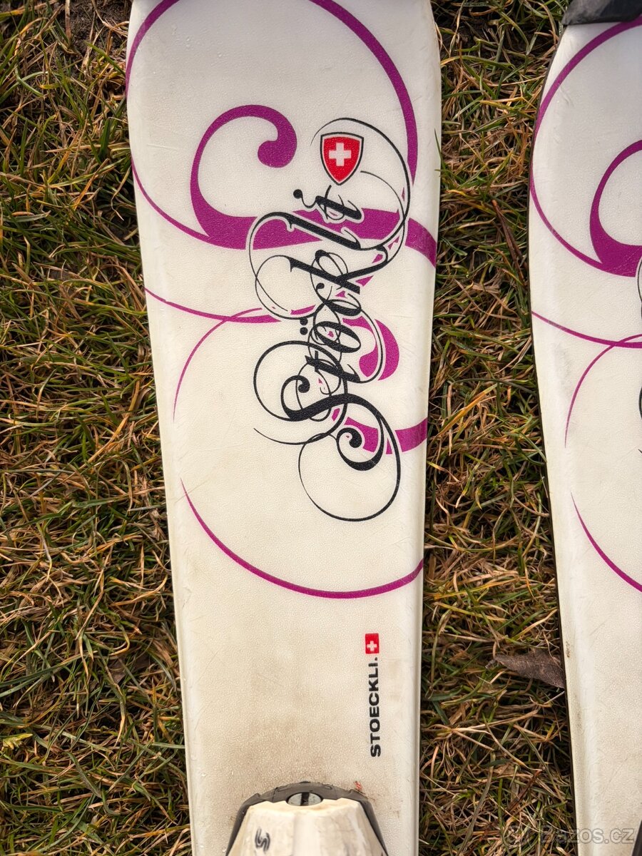 Prodám dětské lyže Stockli, Atomic. - 2