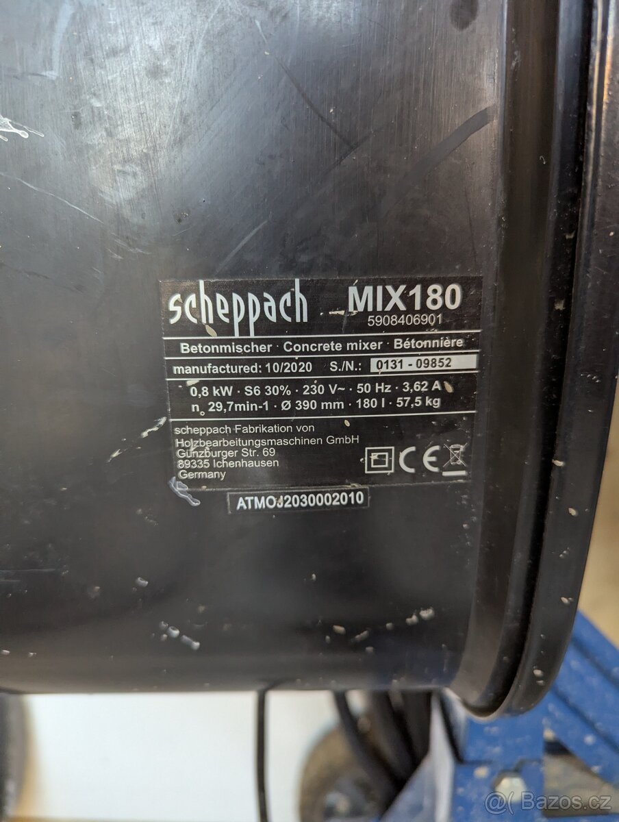 Míchačka Scheppach - 2