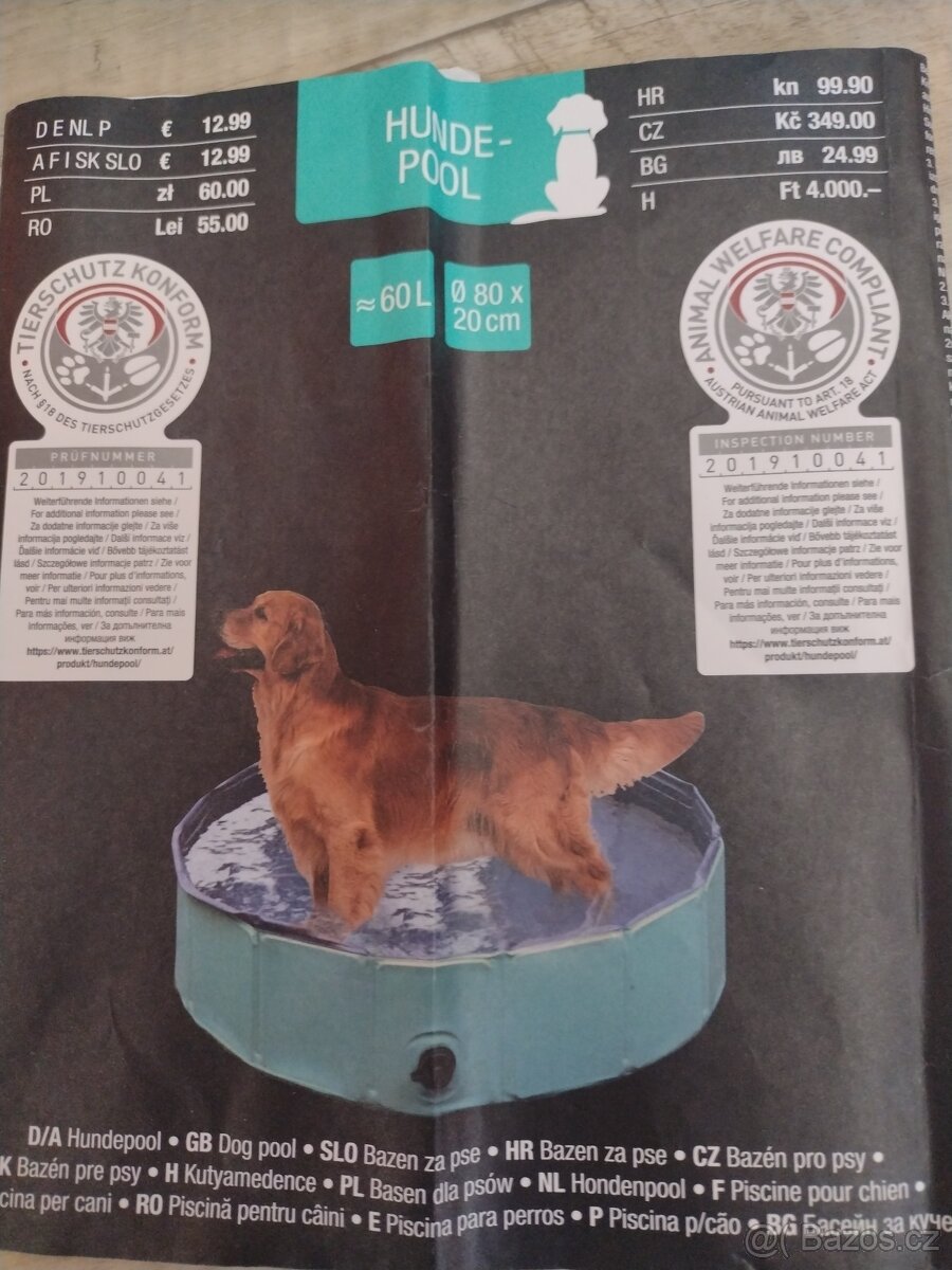 Bazén pro psa - 2