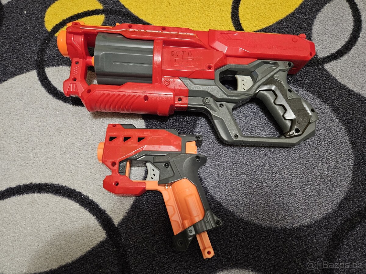 Nerf MEGA Bighock a Cycloneshock - 2