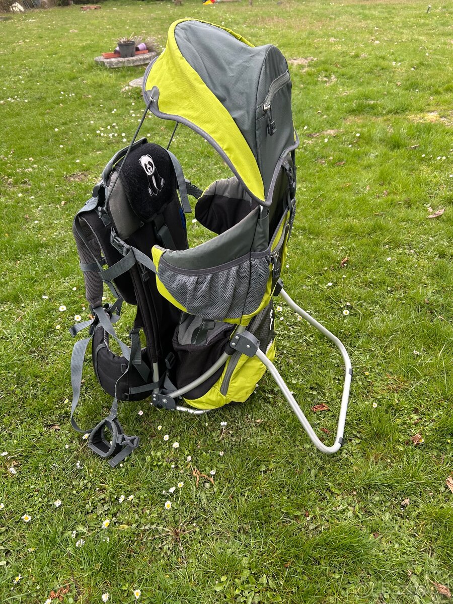 SET Krosna na dítě Corazon PANDA zelená - 2